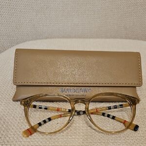 Burberry Tan Glasses with Case
